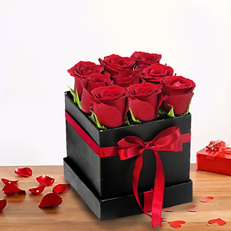 Busta regalo con manico rose rosse cm.23x30x7,5 » Il QuadrifoglioWeb